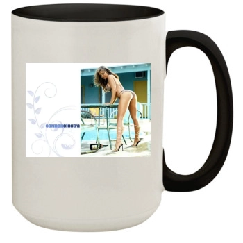 Carmen Electra 15oz Colored Inner & Handle Mug