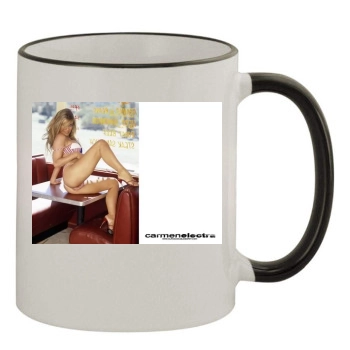 Carmen Electra 11oz Colored Rim & Handle Mug