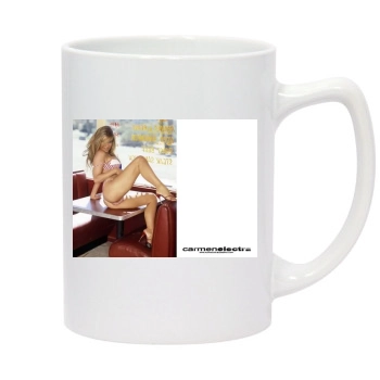 Carmen Electra 14oz White Statesman Mug