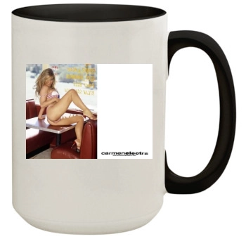 Carmen Electra 15oz Colored Inner & Handle Mug