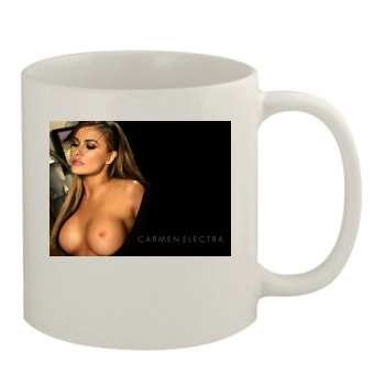 Carmen Electra 11oz White Mug