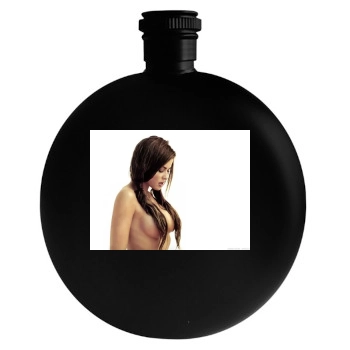 Carmen Electra Round Flask