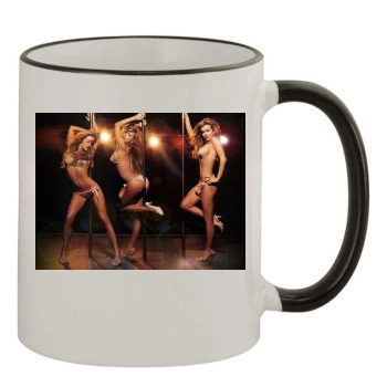 Carmen Electra 11oz Colored Rim & Handle Mug