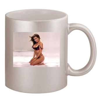 Carmen Electra 11oz Metallic Silver Mug