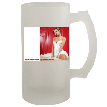 Carmen Electra 16oz Frosted Beer Stein