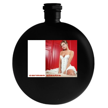 Carmen Electra Round Flask