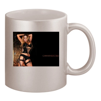 Carmen Electra 11oz Metallic Silver Mug