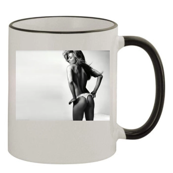 Carmen Electra 11oz Colored Rim & Handle Mug