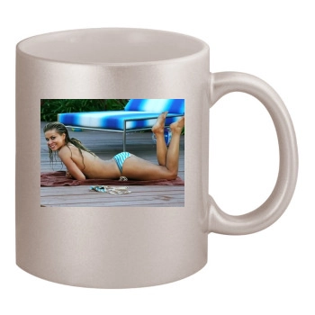 Carmen Electra 11oz Metallic Silver Mug