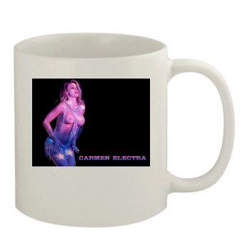 Carmen Electra 11oz White Mug