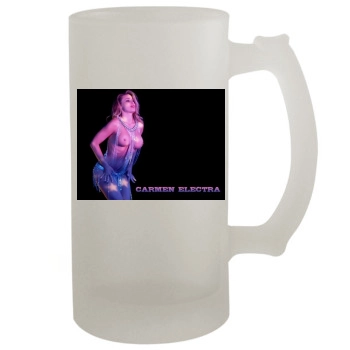 Carmen Electra 16oz Frosted Beer Stein