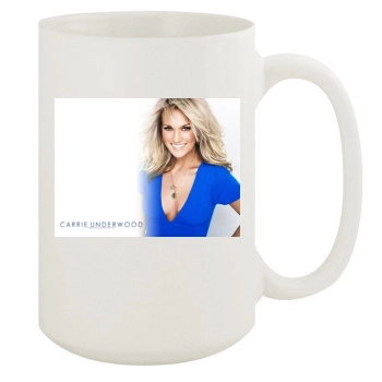 Carrie Underwood 15oz White Mug