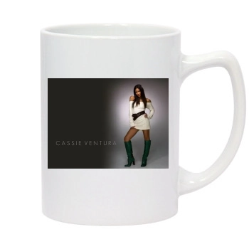 Cassie Ventura 14oz White Statesman Mug