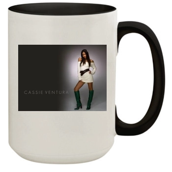 Cassie Ventura 15oz Colored Inner & Handle Mug