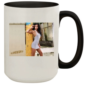 Cassie Ventura 15oz Colored Inner & Handle Mug