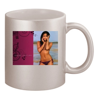 Cassie Ventura 11oz Metallic Silver Mug