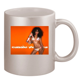 Cassie Ventura 11oz Metallic Silver Mug