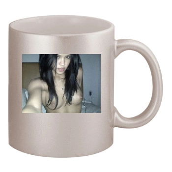 Cassie Ventura 11oz Metallic Silver Mug