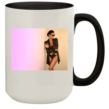 Cassie Ventura 15oz Colored Inner & Handle Mug