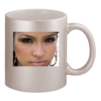 Cassie Ventura 11oz Metallic Silver Mug