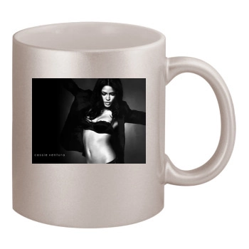 Cassie Ventura 11oz Metallic Silver Mug