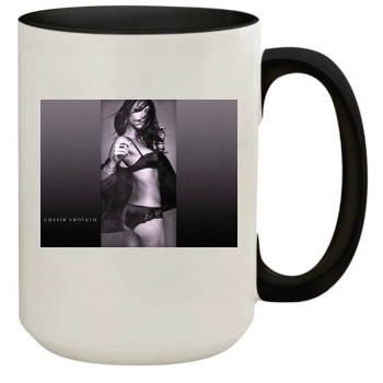 Cassie Ventura 15oz Colored Inner & Handle Mug