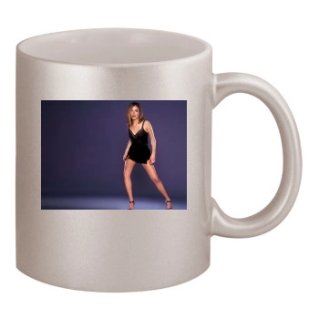 Cat Deeley 11oz Metallic Silver Mug