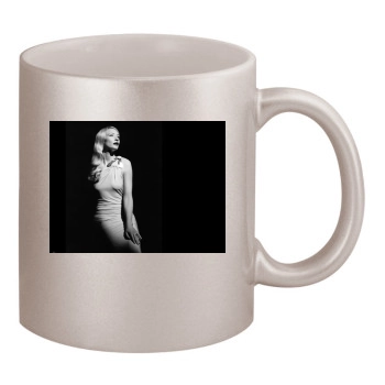 Cate Blanchett 11oz Metallic Silver Mug