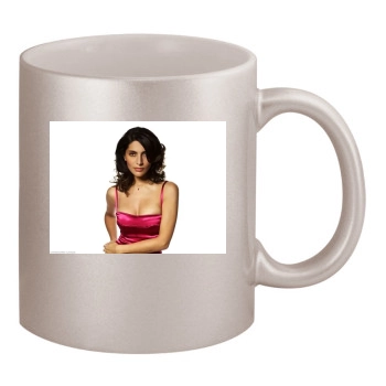 Caterina Murino 11oz Metallic Silver Mug