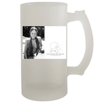 Catherine Bach 16oz Frosted Beer Stein