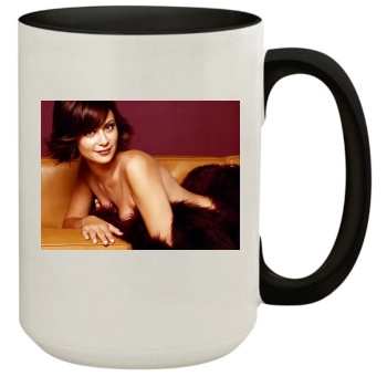 Catherine Bell 15oz Colored Inner & Handle Mug