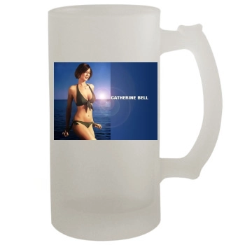 Catherine Bell 16oz Frosted Beer Stein