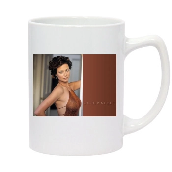 Catherine Bell 14oz White Statesman Mug