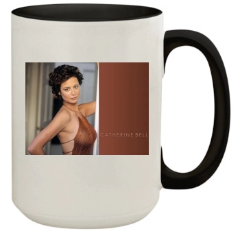 Catherine Bell 15oz Colored Inner & Handle Mug