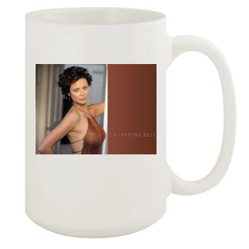 Catherine Bell 15oz White Mug