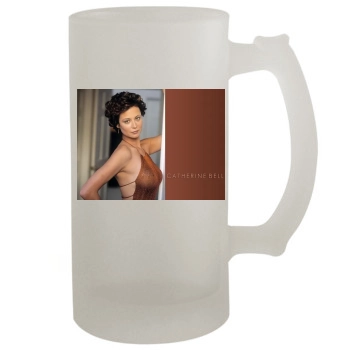 Catherine Bell 16oz Frosted Beer Stein