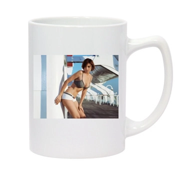 Catherine Bell 14oz White Statesman Mug