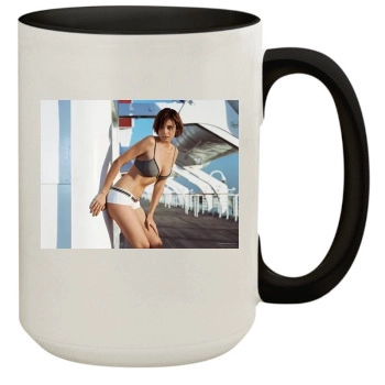 Catherine Bell 15oz Colored Inner & Handle Mug