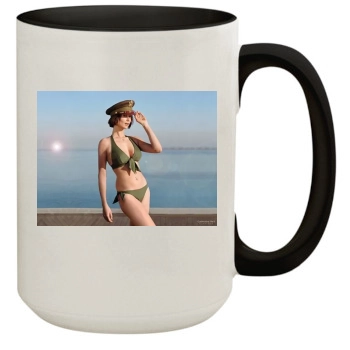 Catherine Bell 15oz Colored Inner & Handle Mug