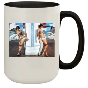 Catherine Bell 15oz Colored Inner & Handle Mug