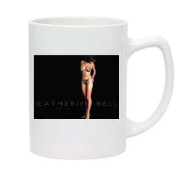 Catherine Bell 14oz White Statesman Mug