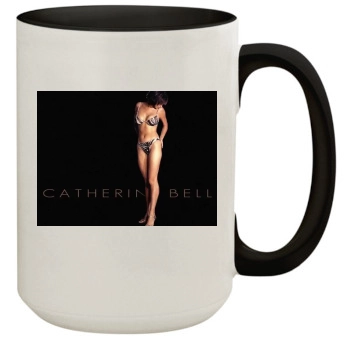 Catherine Bell 15oz Colored Inner & Handle Mug