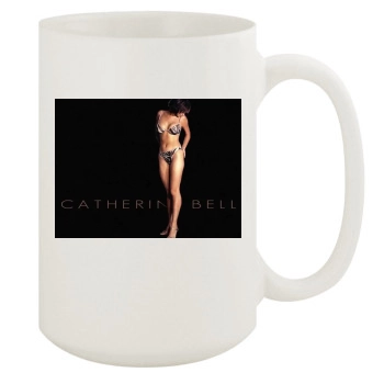 Catherine Bell 15oz White Mug
