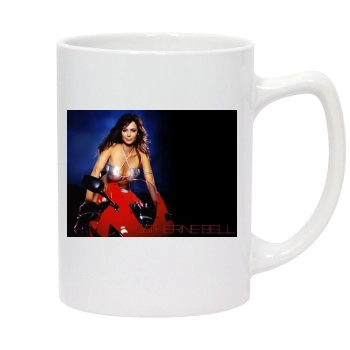 Catherine Bell 14oz White Statesman Mug