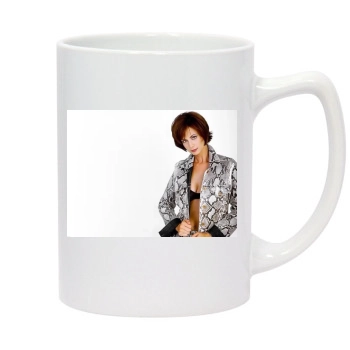 Catherine Bell 14oz White Statesman Mug