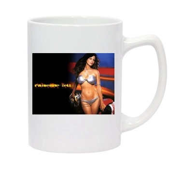 Catherine Bell 14oz White Statesman Mug