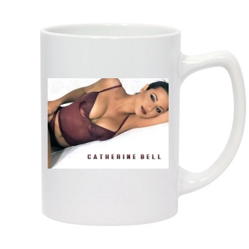 Catherine Bell 14oz White Statesman Mug