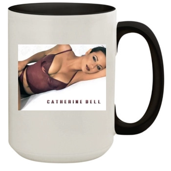 Catherine Bell 15oz Colored Inner & Handle Mug