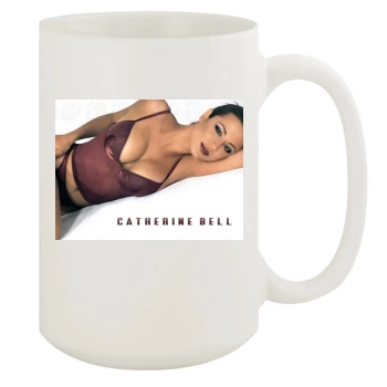 Catherine Bell 15oz White Mug