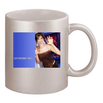 Catherine Bell 11oz Metallic Silver Mug